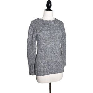 The Group Babaton Gray Heavy Merino Wool Alpaca Blend Knit Sweater XXS